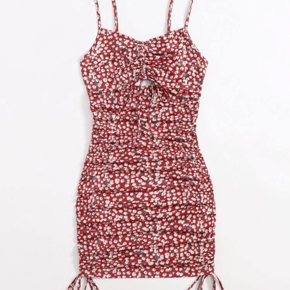 Drawstring dress - Picture 3 of 5